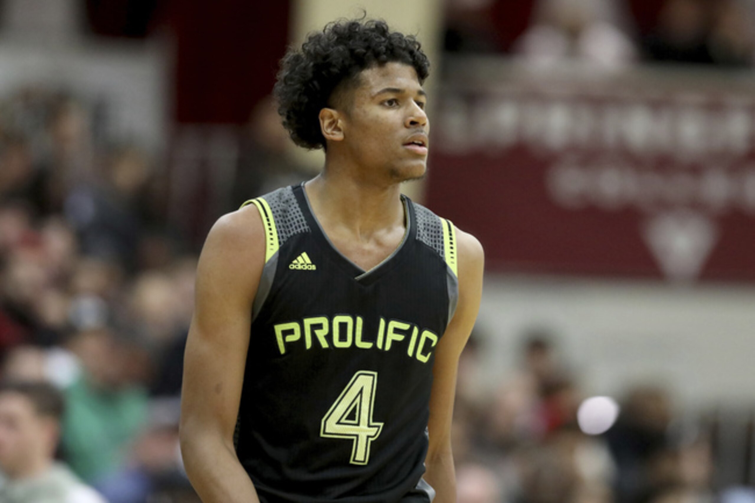 Prolific Prep's Jalen Green #4 is seen against La Lumiere during a high school basketball game at the Hoophall Classic, Sunday, January 19, 2020, in Springfield, MA. (AP Photo/Gregory Payan)