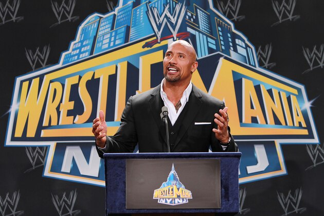 ADVANCE FOR WEEKEND EDITIONS, MARCH 24-25 - FILE - In this Feb. 16, 2012 file photo, World Wrestling Entertainment personality Dwayne