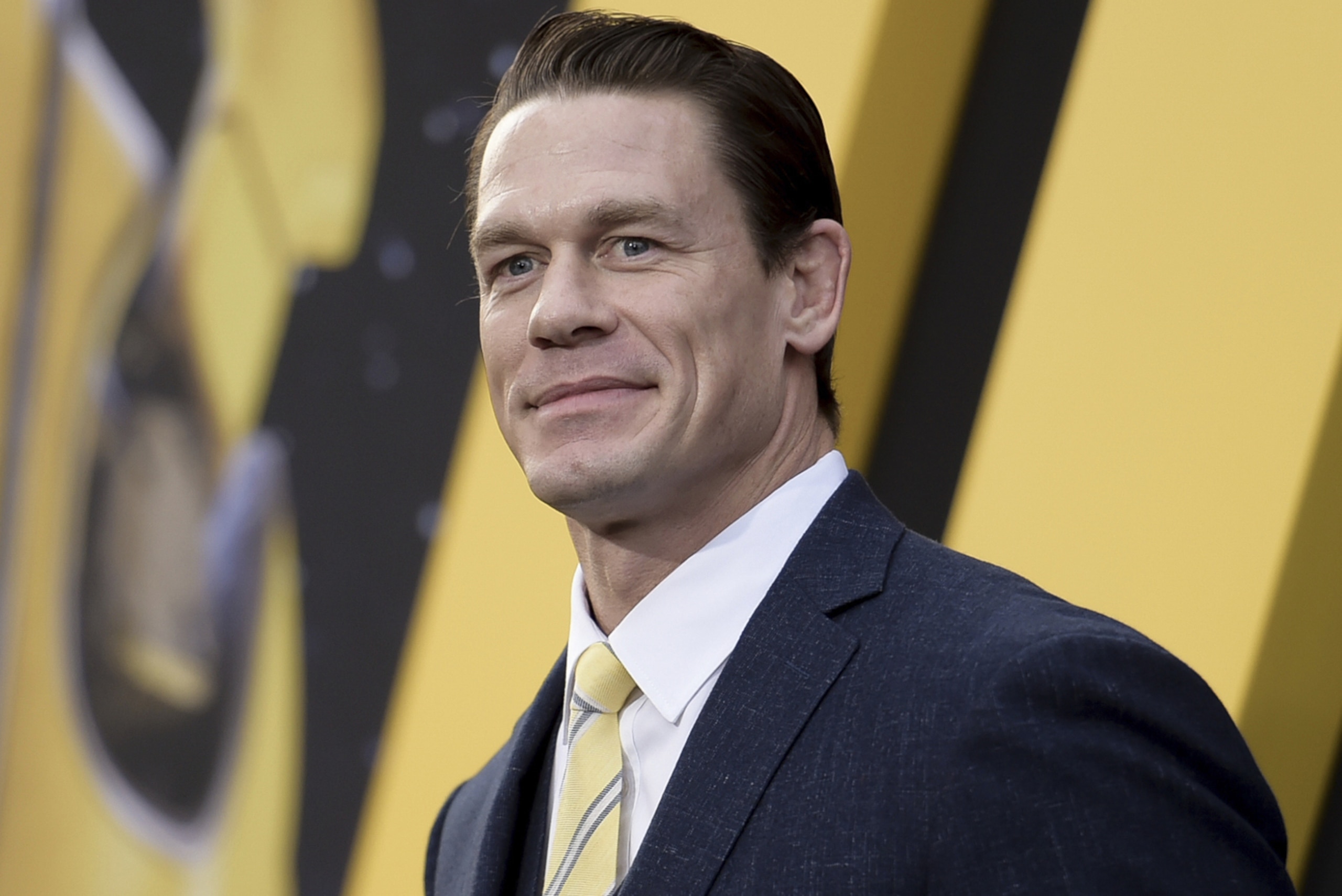 FILE - This Dec. 9, 2018 file photo shows John Cena at the premiere of