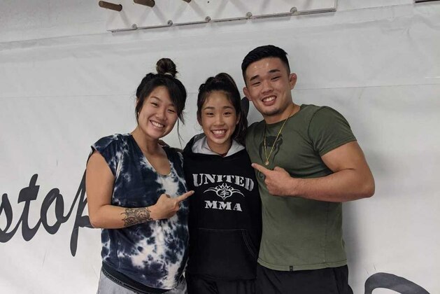 ONE Championship stars Angela Lee, Victoria Lee and Christian Lee