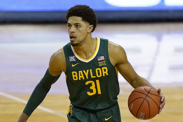 Baylor guard MaCio Teague (31) during an NCAA college basketball game against Texas, Tuesday, Feb. 2, 2021, in Austin, Texas. (AP Photo/Eric Gay)