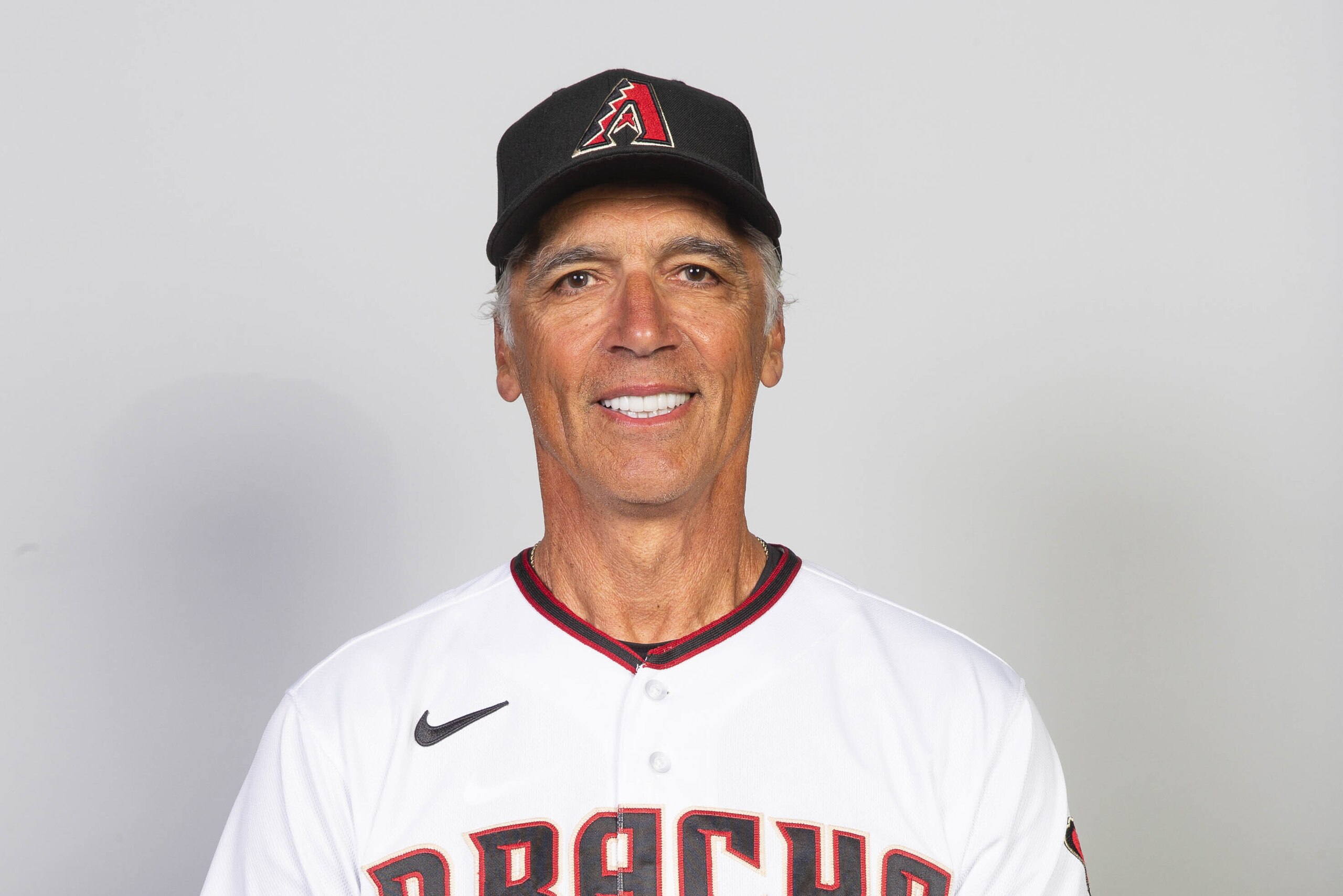 This is a 2021 photo of Dave McKay of the Arizona Diamondbacks baseball team. This image reflects the Arizona Diamondbacks active roster as of Friday, Feb. 26, 2021 when this image was taken. (Rob Tringali/MLB Photos via AP)