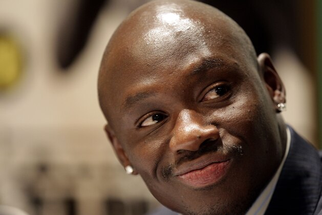 Antonio Tarver  during a press conference  in Sydney,  Australia, Friday, July 8, 2011. IBO cruiserweight champion Danny Green (31 wins/3 losses) will put his world title on the line when he steps onto the canvas to face former light-heavyweight world champion Antonio “Magic Man” Tarver (28 wins/6 loses) in Sydney Wednesday, July 20.(AP Photo/Rob Griffith)