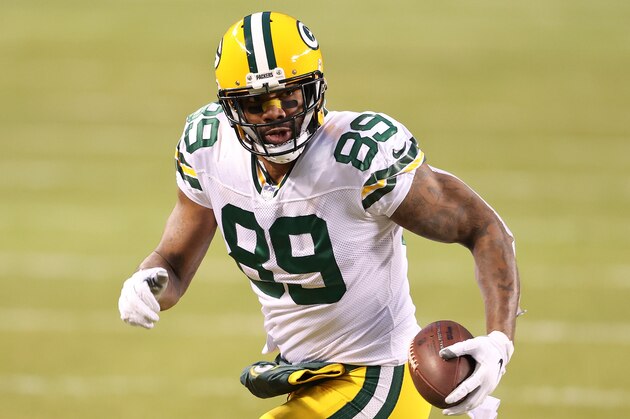 Green Bay Packers tight end Marcedes Lewis (89) in action during the first half of an NFL football game against the Chicago Bears, Sunday, Jan. 3, 2021, in Chicago. (AP Photo/Kamil Krzaczynski)