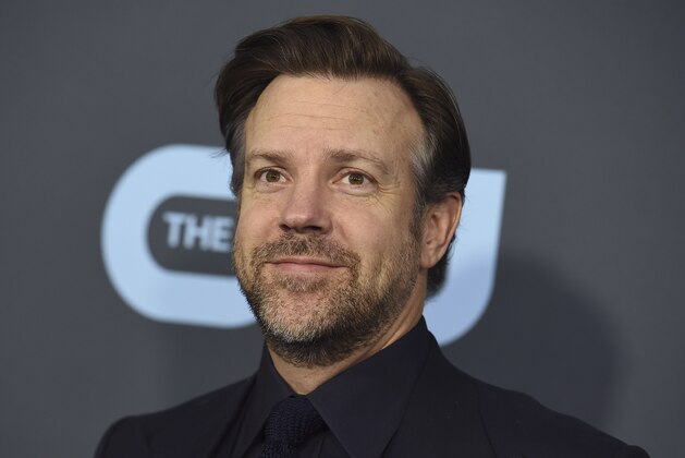 Jason Sudeikis arrives at the 25th annual Critics' Choice Awards on Sunday, Jan. 12, 2020, at the Barker Hangar in Santa Monica, Calif. (Photo by Jordan Strauss/Invision/AP)