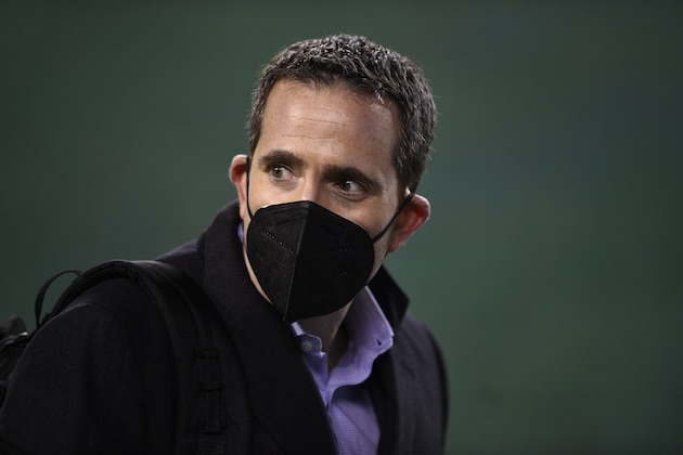 Philadelphia Eagles' Howie Roseman walks the field before an NFL football game against the Washington Football Team, Sunday, Jan. 3, 2021, in Philadelphia. (AP Photo/Derik Hamilton) Philadelphia Eagles' Howie Roseman walks the field before an NFL football game against the Washington Football Team, Sunday, Jan. 3, 2021, in Philadelphia. (AP Photo/Derik Hamilton)