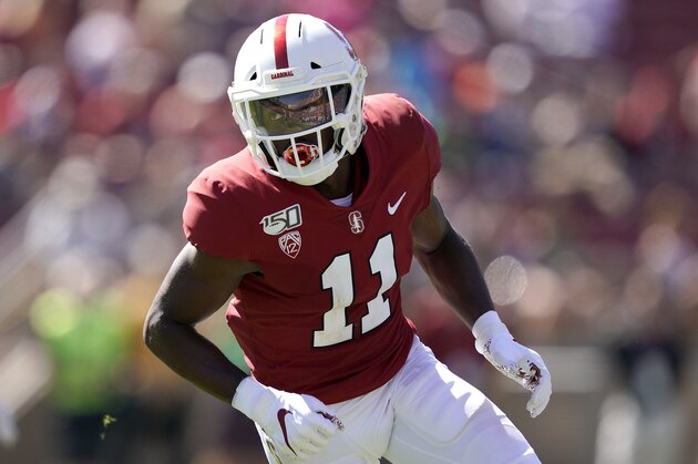 Stanford cornerback Paulson Adebo (11) in action against Northwestern during the second half of an NCAA college football game on Saturday, Aug. 31, 2019, in Stanford, Calif. (AP Photo/Tony Avelar)