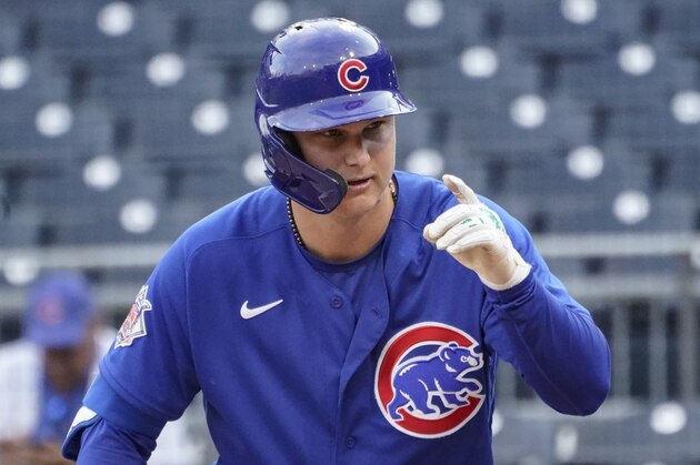 Chicago Cubs' Joc Pederson plays against the Pittsburgh Pirates during a baseball game, Tuesday, May 25, 2021, in Pittsburgh. (AP Photo/Keith Srakocic)