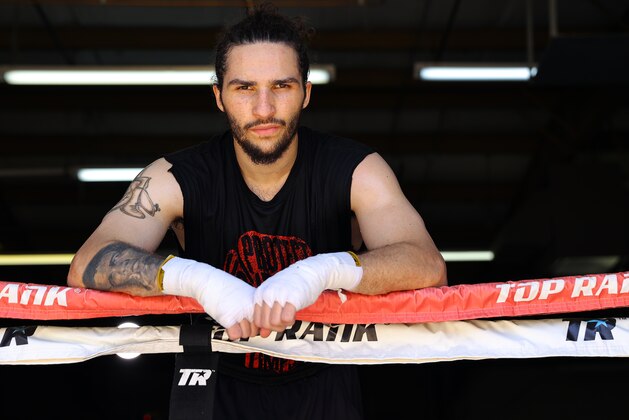 LAS VEGAS, NEVADA - AUGUST 3 : Middleweight prospect Nico Ali Walsh, grandson of