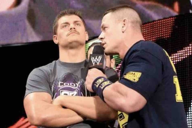 Cody Rhodes' recent reactions bear a strong resemblance to those of John Cena from years past.