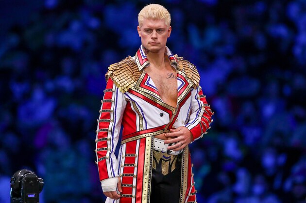 CLEVELAND, OH - JANUARY 26: Cody Rhodes is introduced during AEW Dynamite on January 26, 2022, at the Wolstein Center in Cleveland, OH. (Photo by Frank Jansky/Icon Sportswire via Getty Images)