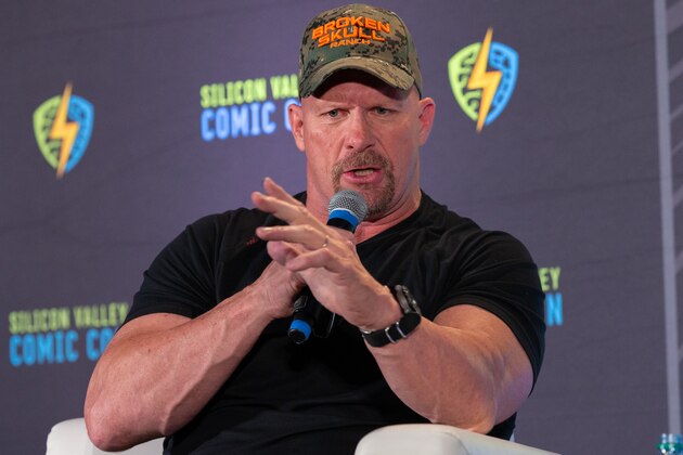 SAN JOSE, CALIFORNIA - AUGUST 17: Actor and WWE personality