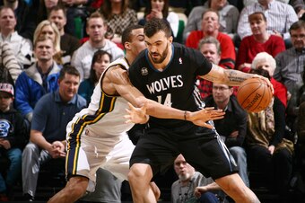 Nikola Pekovic has averaged 18.1 points so far this season.