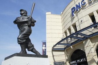 Honus Wagner statue.