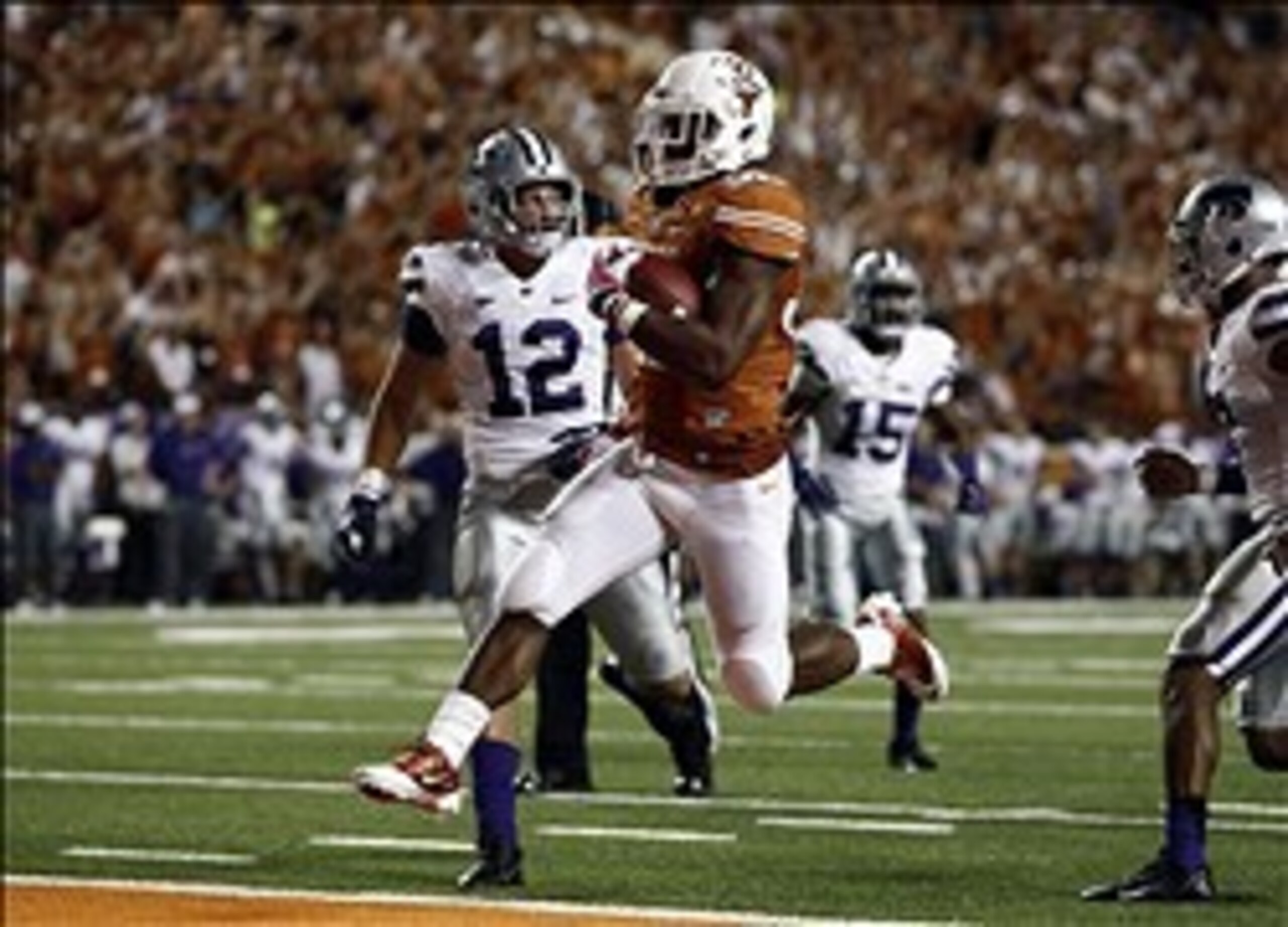 Johnathan Gray had a career night for the Longhorns.