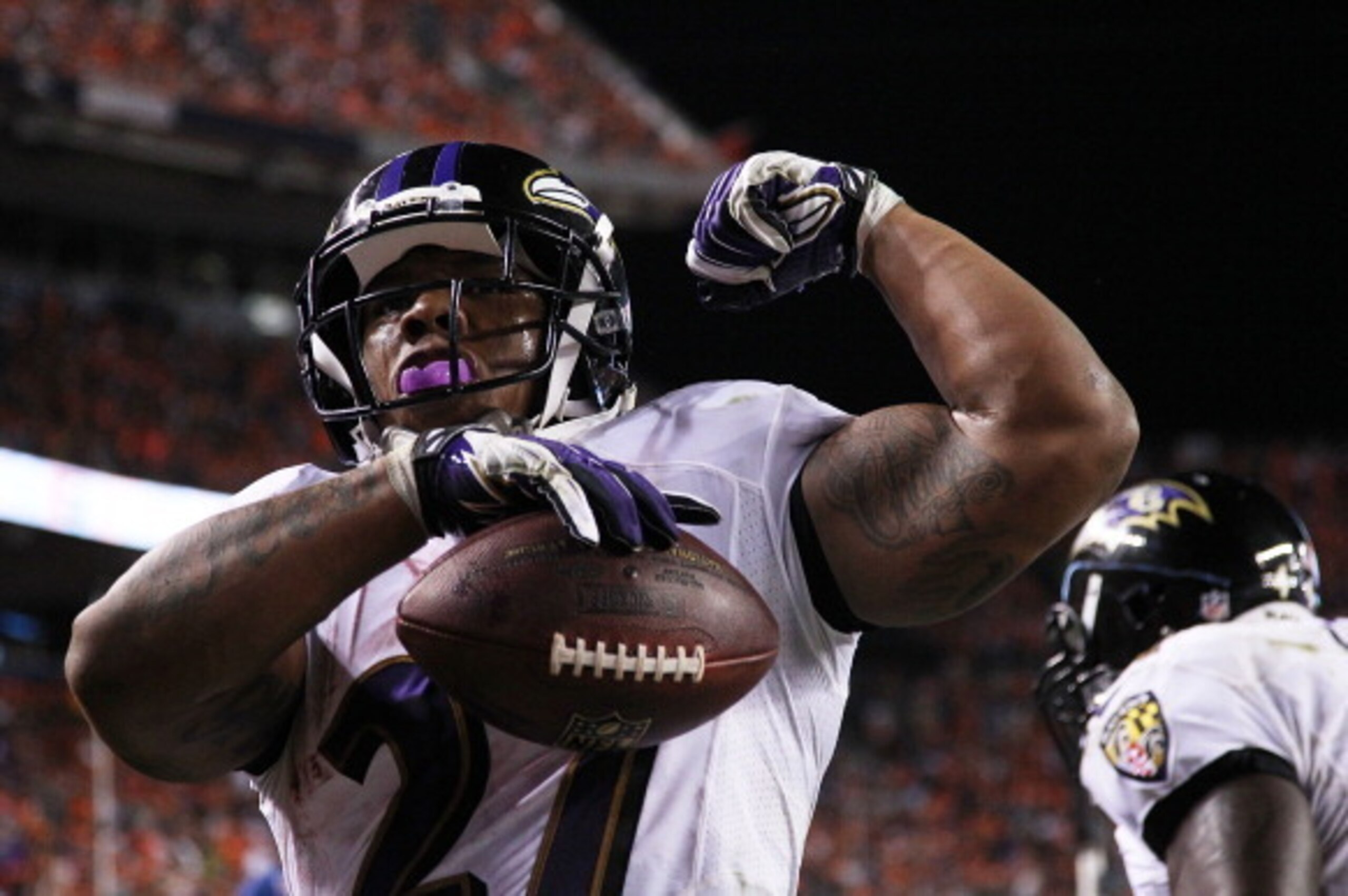 A sputtering Baltimore offense missed Ray Rice on Sunday.