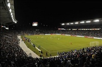 A photo of the StubHub Center, where LA and Seattle faced off in the match of the week.