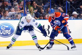 Sam Gagner will miss significant time due to a broken jaw, and the Oilers are already thin down the middle.