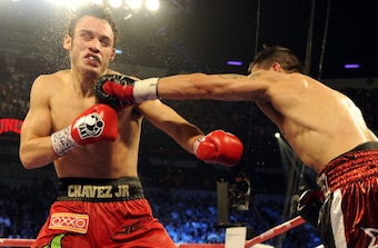 Martinez was too fast and slick for Chavez Jr. Martinez was too fast and slick for Chavez Jr.