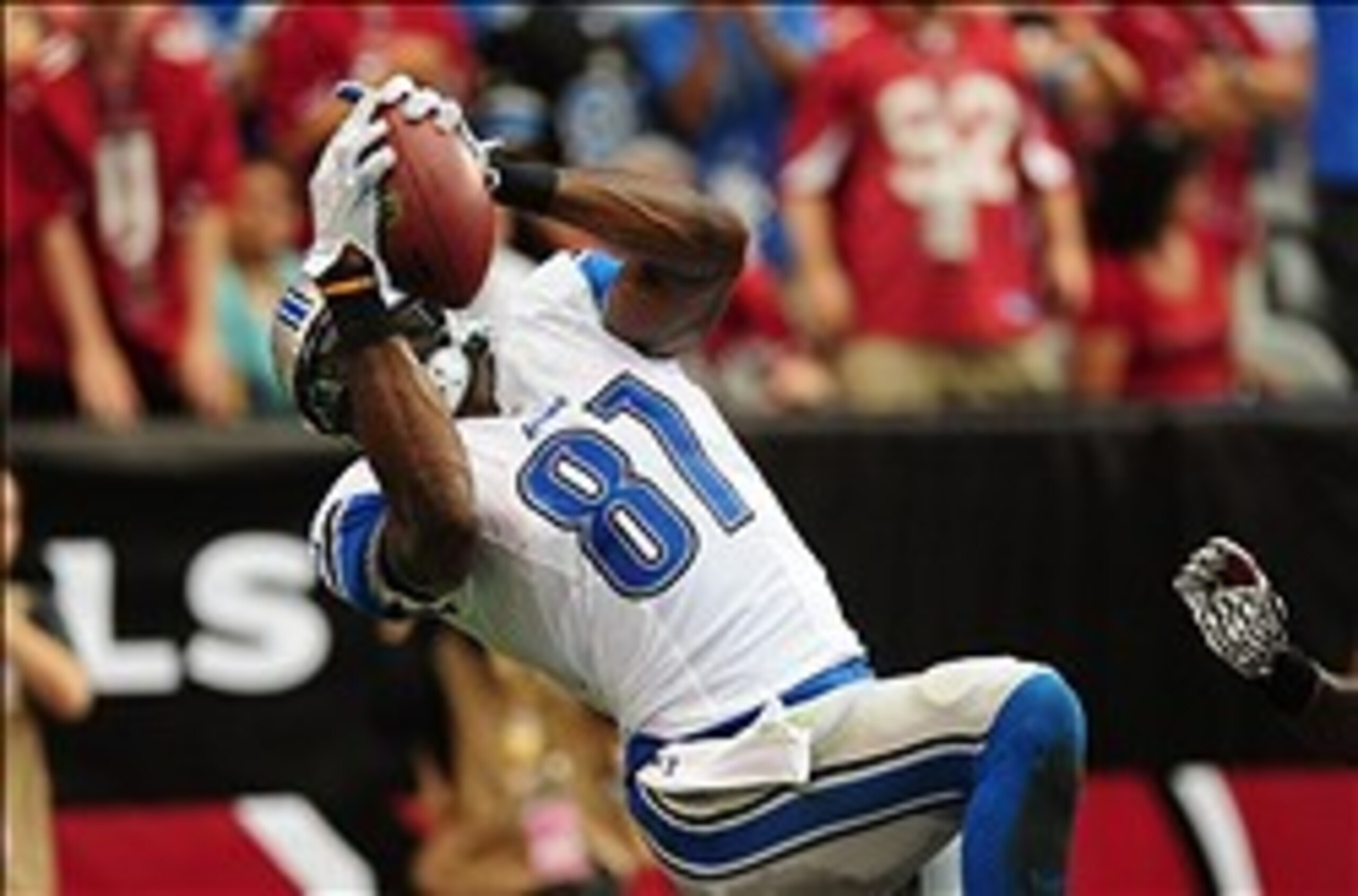 No matter how many defenders shadow him, Johnson will his get numbers by game's end. No matter how many defenders shadow him, Johnson will his get numbers by game's end.