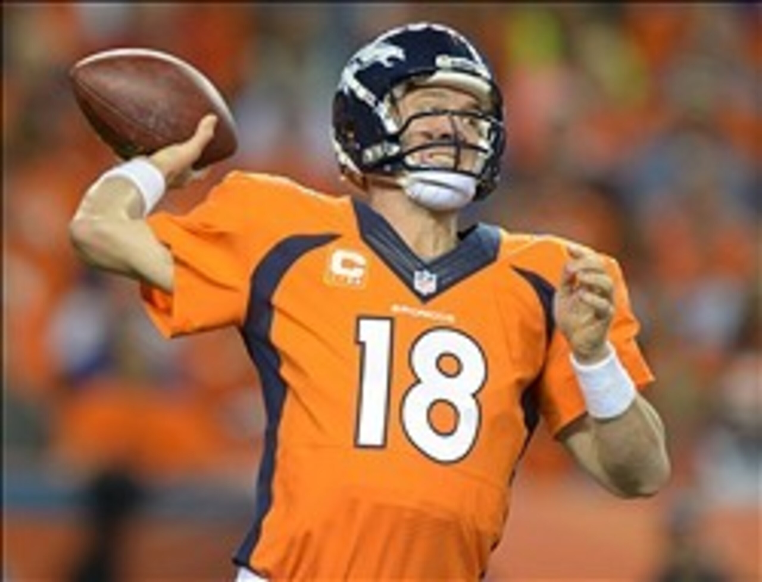 Quarterback or not, Manning's record-breaking pace makes him worthy of such a high selection. Quarterback or not, Manning's record-breaking pace makes him worthy of such a high selection.