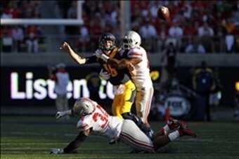 Cal QB Jared Goff has been putting up huge numbers but he isn't immune from making freshman mistakes.