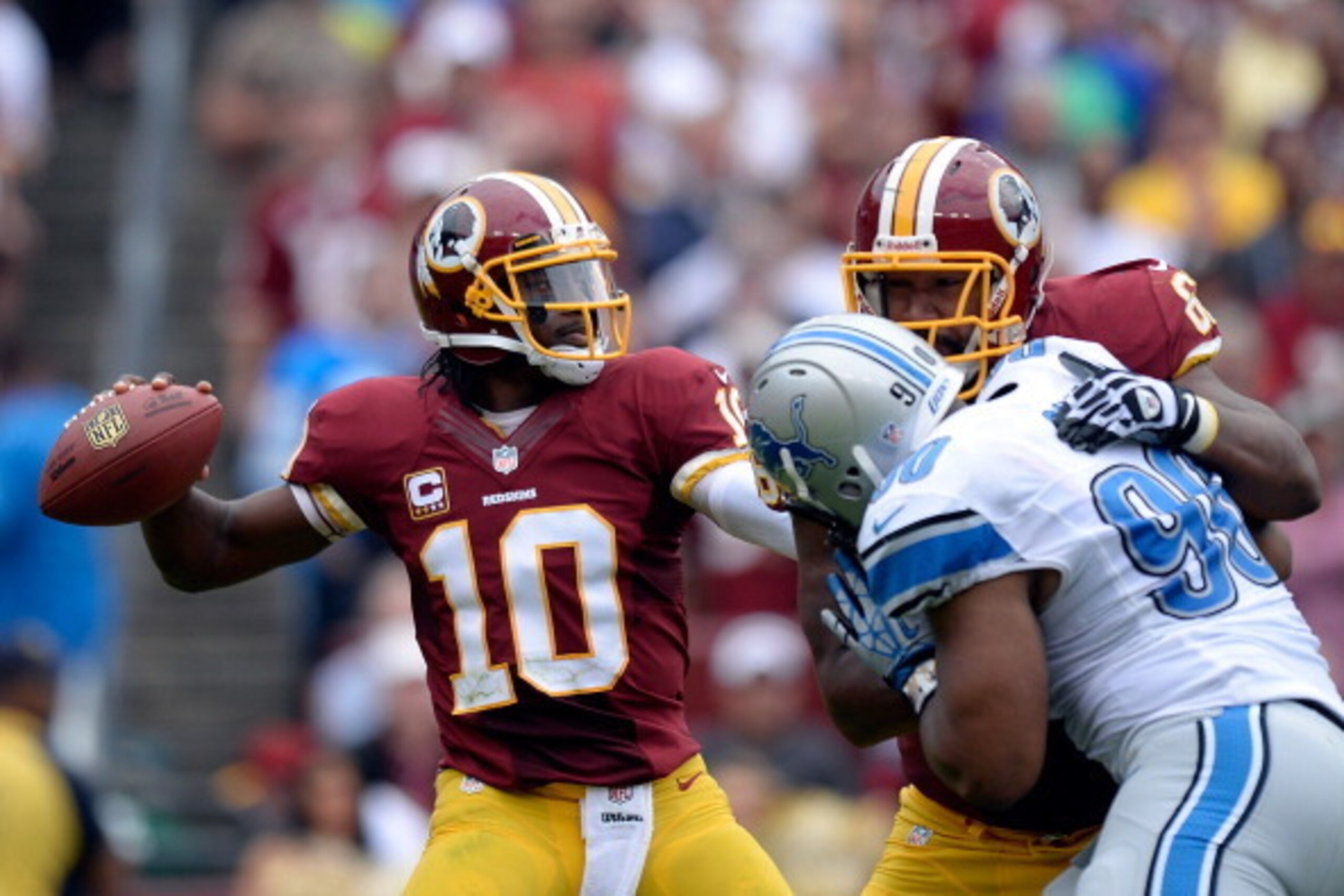 Robert Griffin III has had a difficult return from injury. Robert Griffin III has had a difficult return from injury.