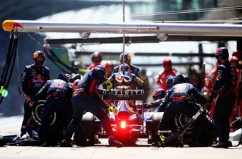 Rapid Red Bull pitstop came at a price in Germany