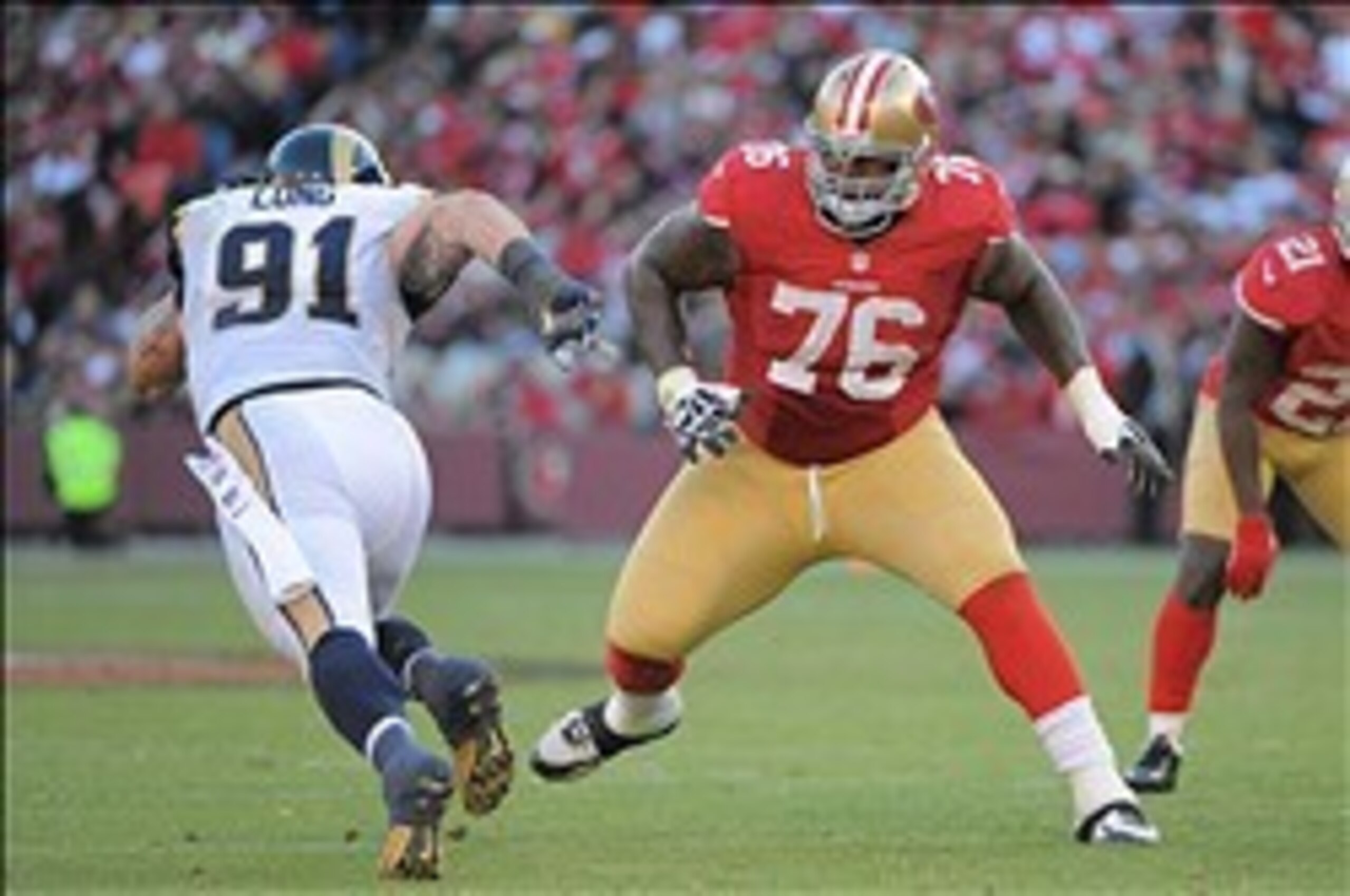 Anthony Davis and Chris Long battled in 2012.