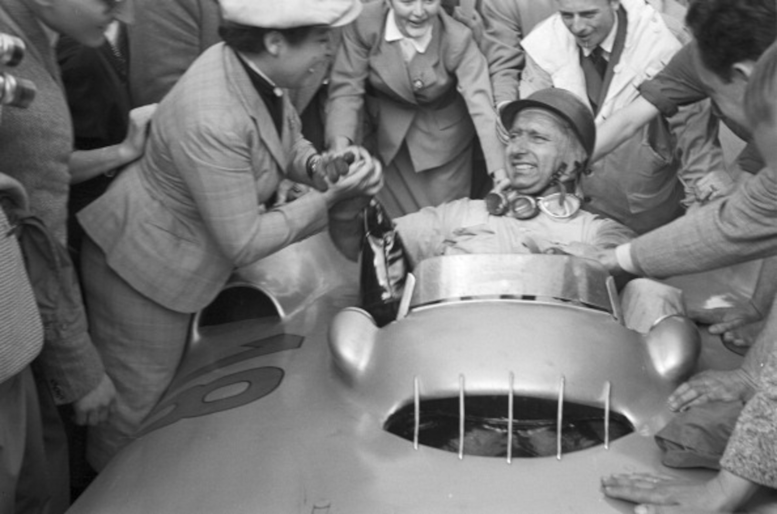 Fangio was the dominant force in 1954