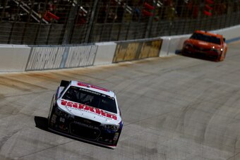 Dale Earnhardt Jr. came up just short Sunday at Dover.