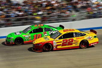 Joey Logano earned his first top-5 finish of the Chase at Dover.