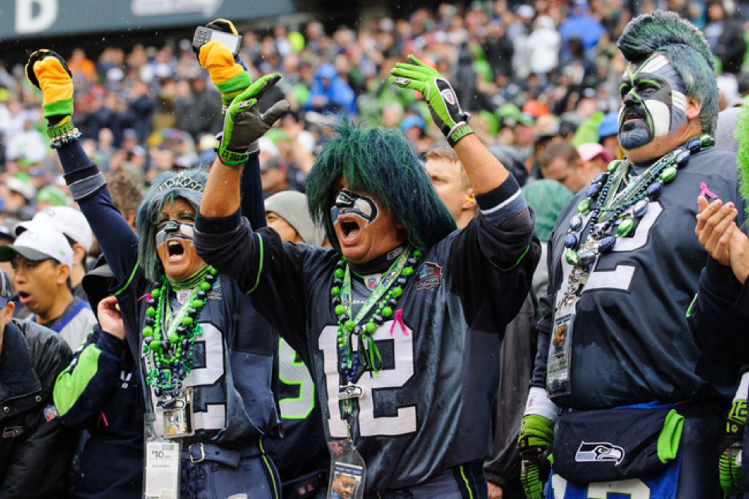 Seattle fans are loud and proud, and they form a dangerous 12th man.