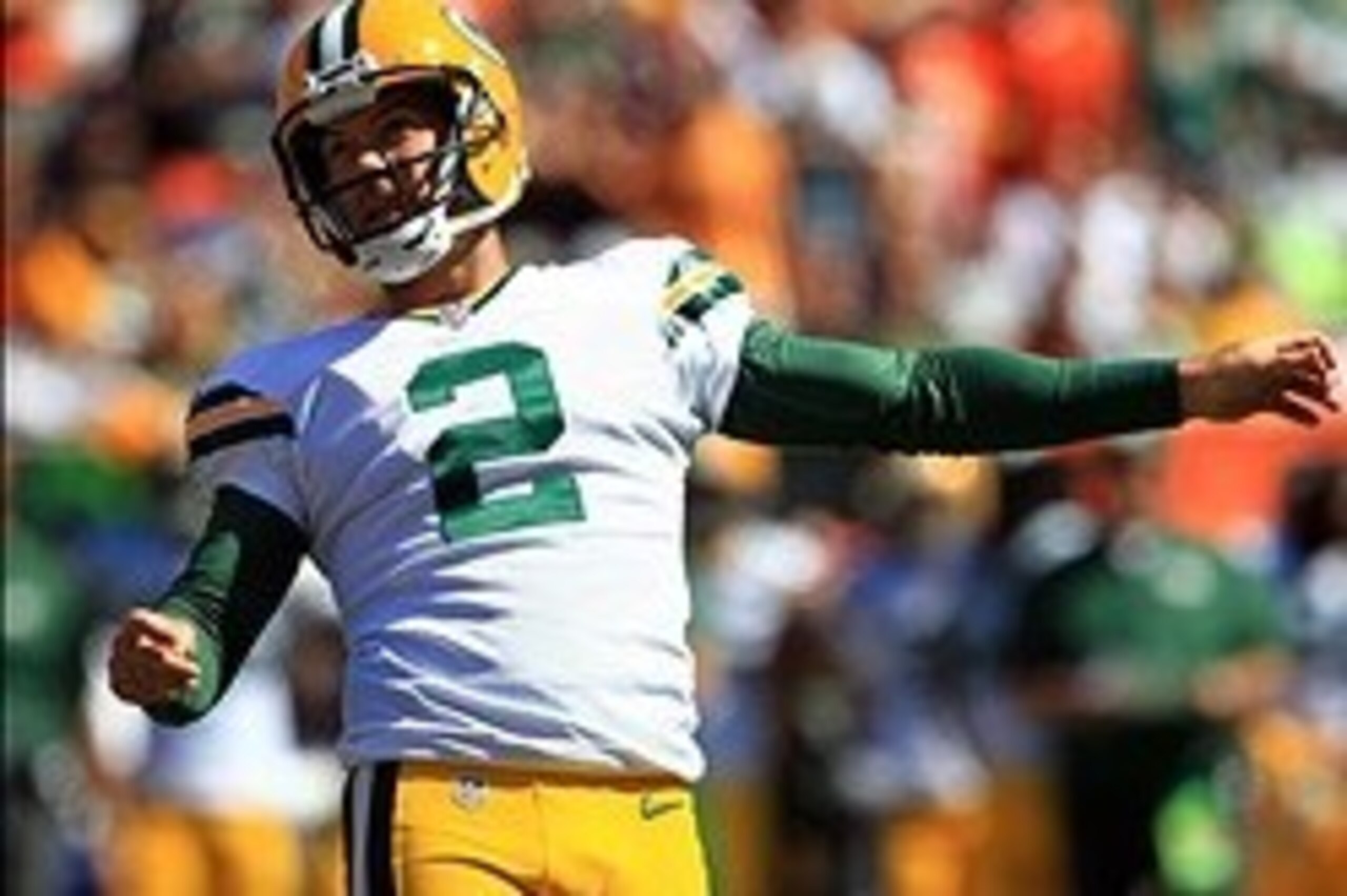 Mason Crosby had a bad 2012, but that is in the rear-view mirror—along with the Packers' '13 bye week.