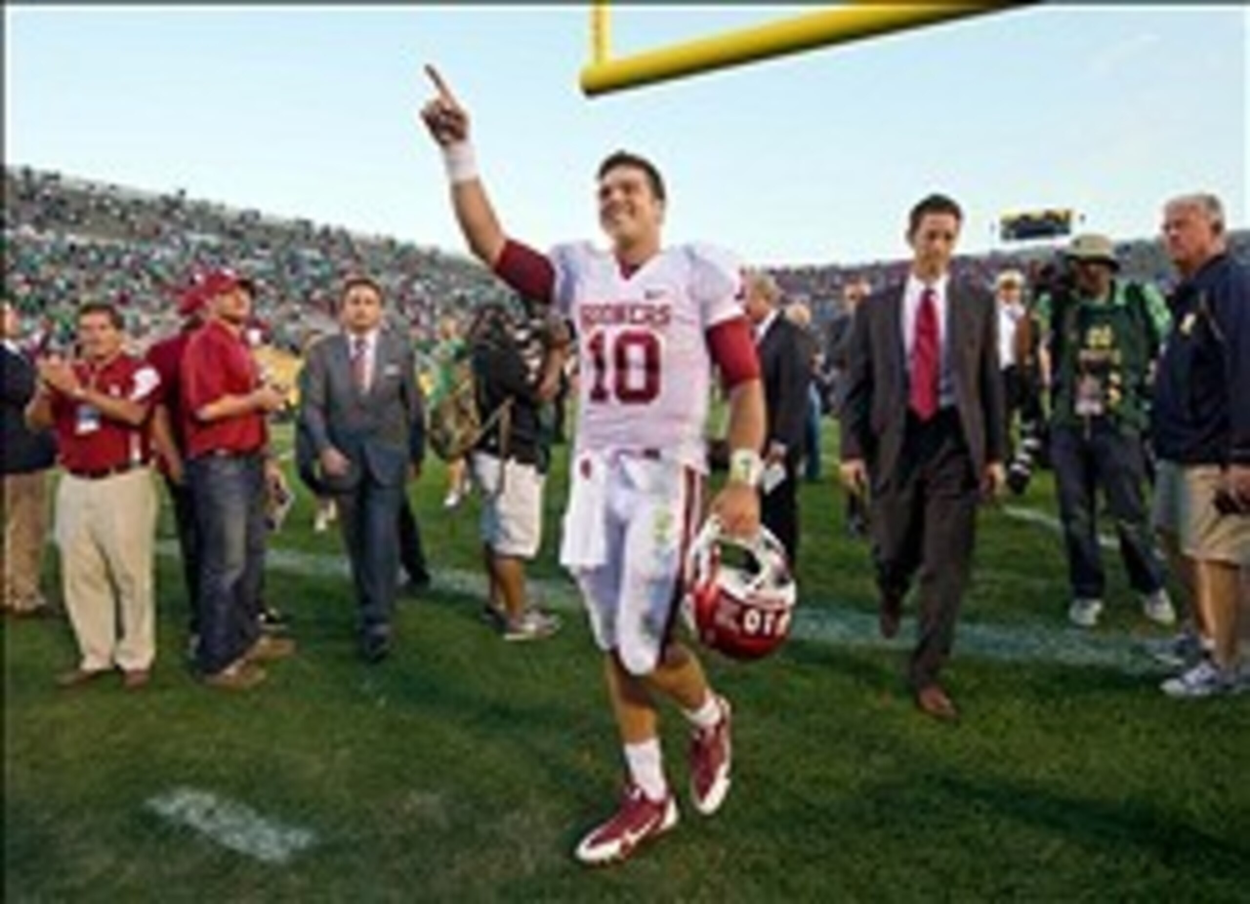 Bell has the Sooners thinking Big 12 title and more.