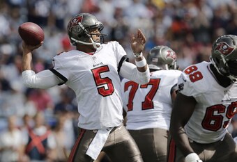 FOXBORO, MA - SEPTEMBER 22: Josh Freeman