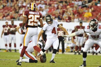 Rian Lindell has yet to earn much confidence as the Bucs' placekicker.