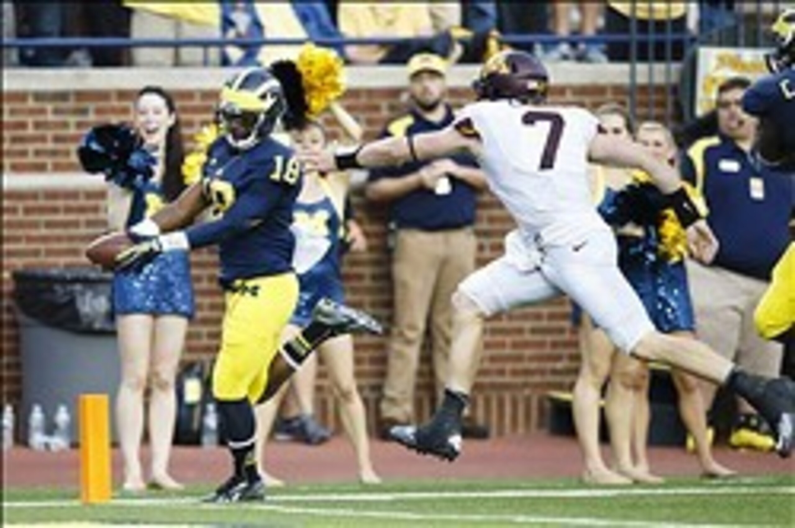 Blake Countess is the anchor of the secondary.