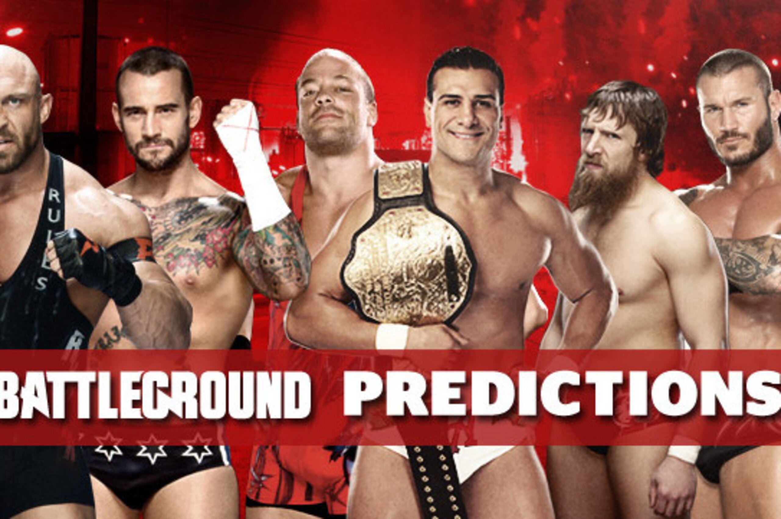 WWE Battleground Predictions (Courtesy of WWE.com)