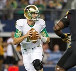 Notre Dame QB Tommy Rees