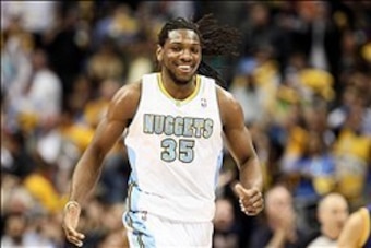 Kenneth Faried led all qualified rookies in 2011-12 by averaging 7.7 rebounds for the Denver Nuggets.