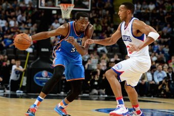 Kevin Durant was unsurprisingly impressive in this preseason outing.