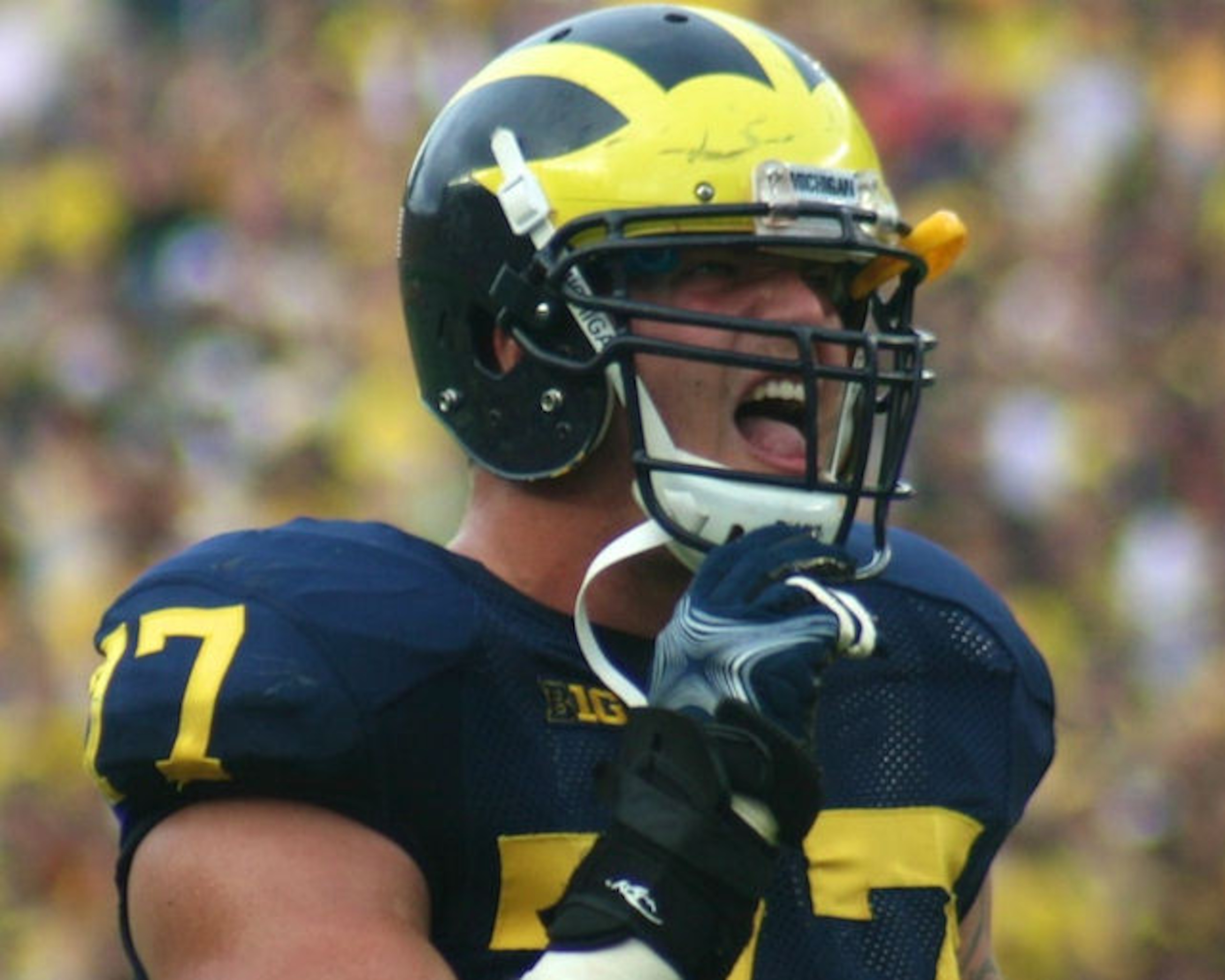 Taylor Lewan, Photo UMGoBlue.COM/Dell Callihan