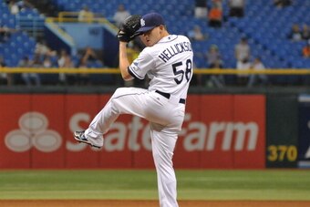 The Rays are putting their season into the hands of Jeremy Hellickson.