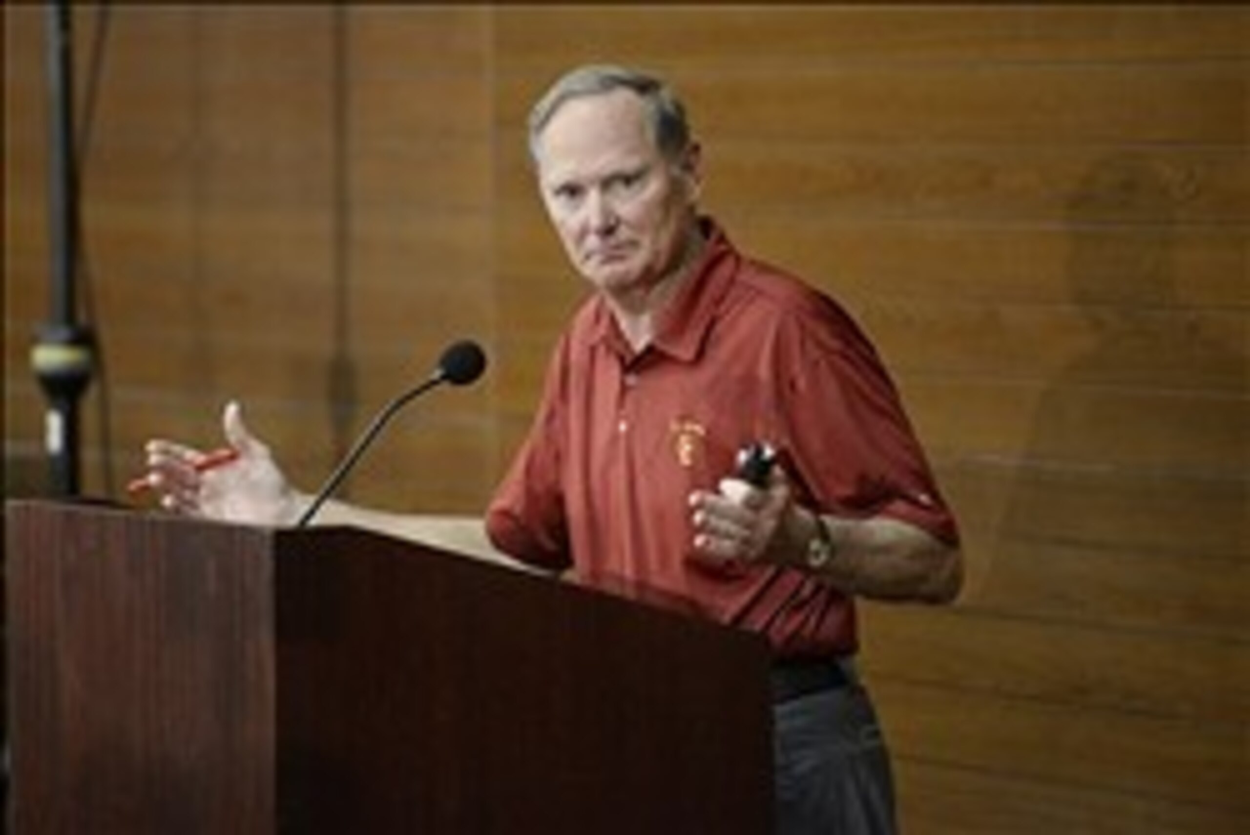 USC athletic director Pat Haden