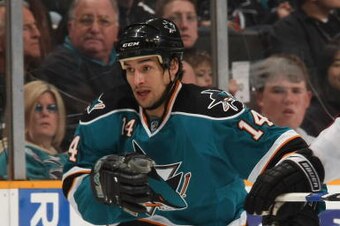 Jonathan Cheechoo was one of the most popular players during his tenure in San Jose.