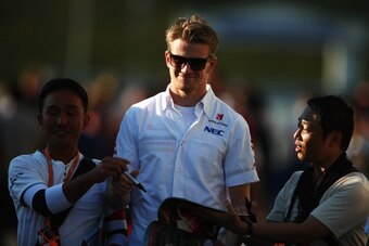 Hulkenberg is big in Japan but is he too big for Lotus?