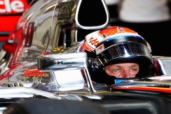 Magnussen has tested for McLaren