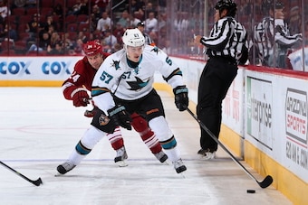 Contributions from third liners like Tommy Wingels make these Sharks deeper and more dangerous than in previous seasons.
