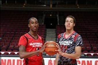 Rondae Hollis-Jefferson (left) and Aaron Gordon are one of the best freshmen combos to attend Arizona